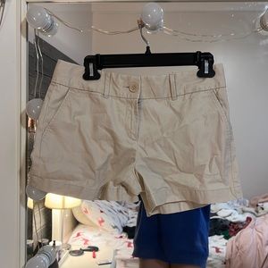 Womens Loft Kaki Shorts